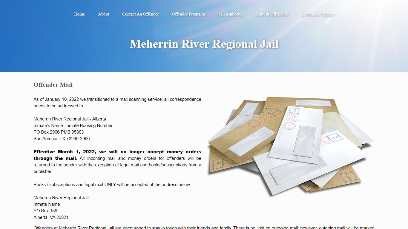 Meherrin River Regional Jail